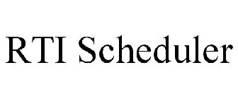 RTI SCHEDULER