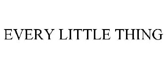 EVERY LITTLE THING