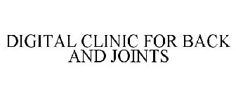 DIGITAL CLINIC FOR BACK AND JOINTS