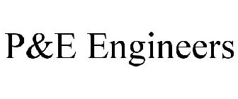 P&E ENGINEERS