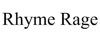 RHYME RAGE