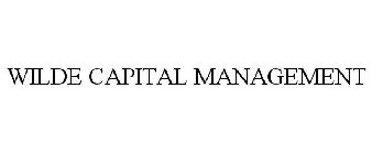 WILDE CAPITAL MANAGEMENT