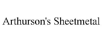 ARTHURSON'S SHEETMETAL