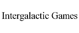 INTERGALACTIC GAMES