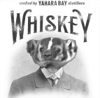 CRAFTED BY YAHARA BAY DISTILLERS WHISKEY