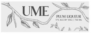 UME PLUM LIQUEUR 17% ALC BY VOL 750 ML