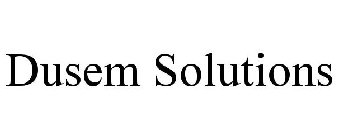 DUSEM SOLUTIONS