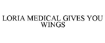 LORIA MEDICAL GIVES YOU WINGS