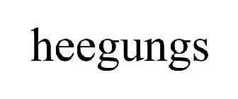 HEEGUNGS
