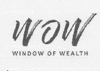 WOW WINDOW OF WEALTH