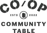 CO/OP COMMUNITY TABLE ESTD 2022