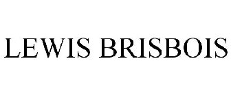 LEWIS BRISBOIS