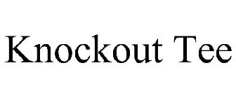 KNOCKOUT TEE