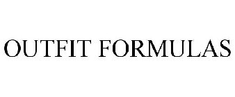 OUTFIT FORMULAS