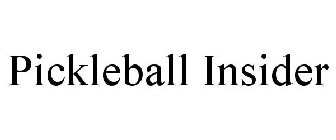 PICKLEBALL INSIDER