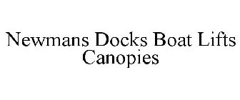 NEWMANS DOCKS BOAT LIFTS CANOPIES