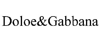 DOLOE&GABBANA