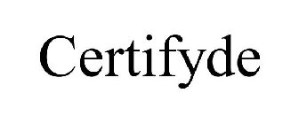 CERTIFYDE