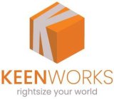 K KEENWORKS RIGHTSIZE YOUR WORLD