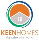 KEENHOMES RIGHTSIZE YOUR WORLD