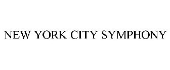 NEW YORK CITY SYMPHONY