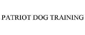 PATRIOT DOG TRAINING