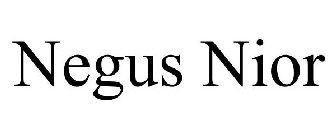 NEGUS NIOR