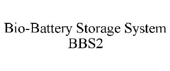 BIO-BATTERY STORAGE SYSTEM BBS2