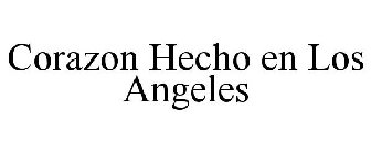 CORAZON HECHO EN LOS ANGELES