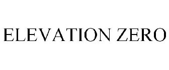 ELEVATION ZERO