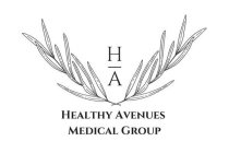 HA HEALTHY AVENUES MEDICAL GROUP