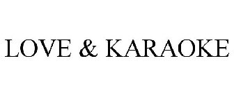 LOVE & KARAOKE