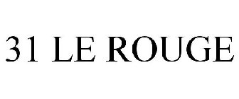 31 LE ROUGE