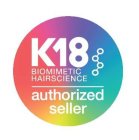 K18 BIOMIMETIC HAIRSCIENCE AUTHORIZED SELLER