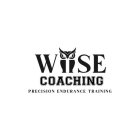 WIISE COACHING PRECISION ENDURANCE TRAINING