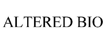 ALTERED BIO
