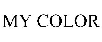MY COLOR