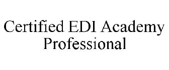 CERTIFIED EDI ACADEMY PROFESSIONAL