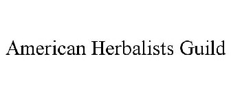 AMERICAN HERBALISTS GUILD