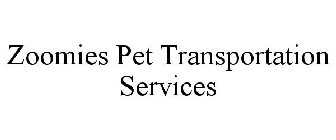 ZOOMIES PET TRANSPORTATION SERVICES