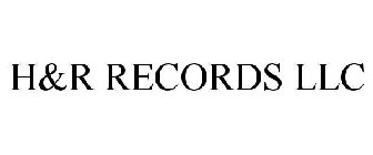H&R RECORDS LLC