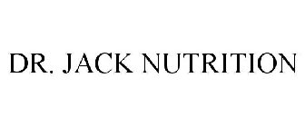 DR. JACK NUTRITION