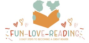 FUN- LOVE- READING 3 EASY STEPS TO BECOMING A GREAT READERING A GREAT READER