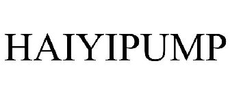 HAIYIPUMP