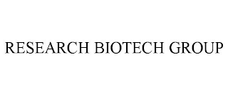 RESEARCH BIOTECH GROUP
