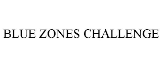 BLUE ZONES CHALLENGE