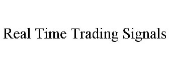 REAL TIME TRADING SIGNALS