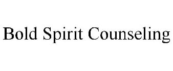 BOLD SPIRIT COUNSELING