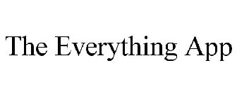 THE EVERYTHING APP