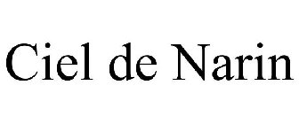 CIEL DE NARIN